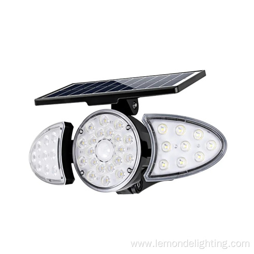 Waterproof Outdoor Motion Sensor Foldable Solar Led Light